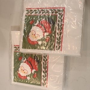 Vintage Holiday Napkins